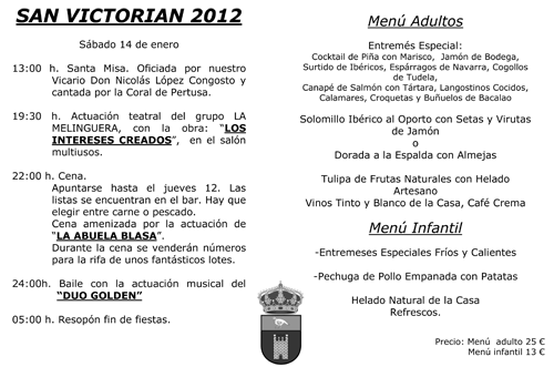 SAN VITORIAN 2012