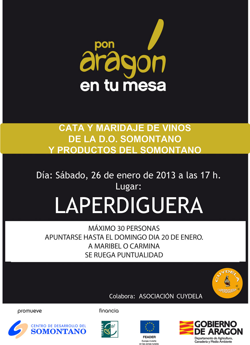 CHARLA-DEGUSTACIÓN  DE PRODUCTOS ECOLÓGICOS DE ARAGÓN